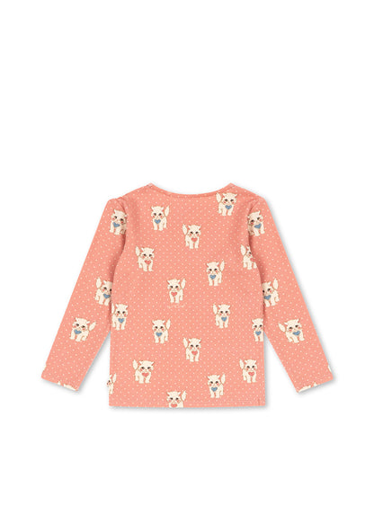 [Konges slojd] Ella Tee GOTS - Ciao Miao Rose