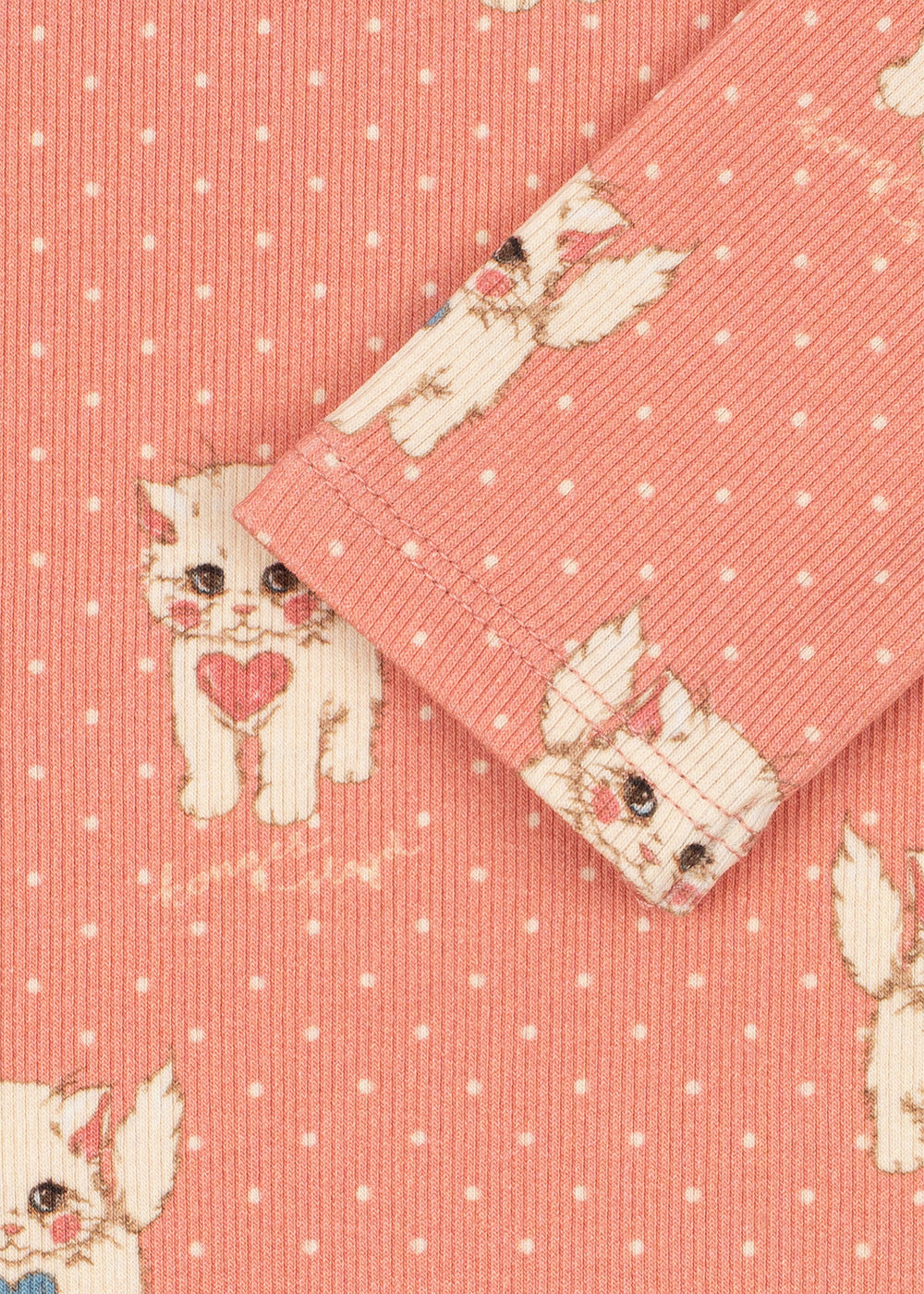 [Konges slojd] Ella Tee GOTS - Ciao Miao Rose