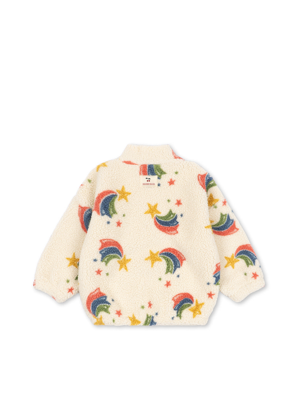 [Konges slojd]Jody Teddy Half Zip GRS -Rainbow Star