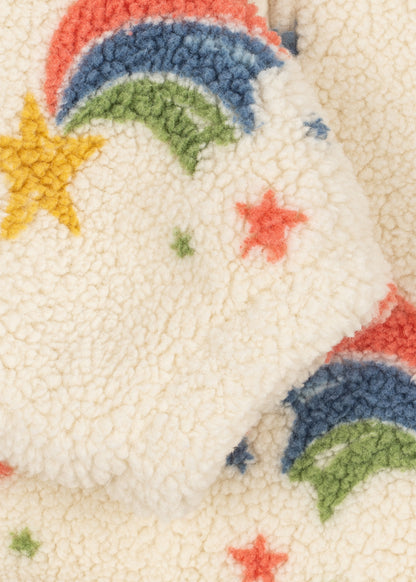 [Konges slojd]Jody Teddy Half Zip GRS -Rainbow Star