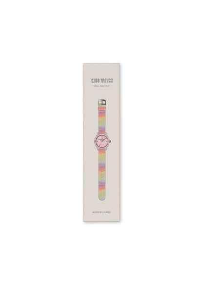 [Konges slojd]Kids Watch Rainbow - Rainbow Glitter