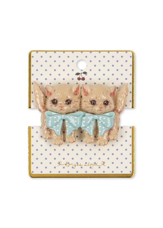 [Konges Slojd]Kitty Big Hair Clip - Kitty