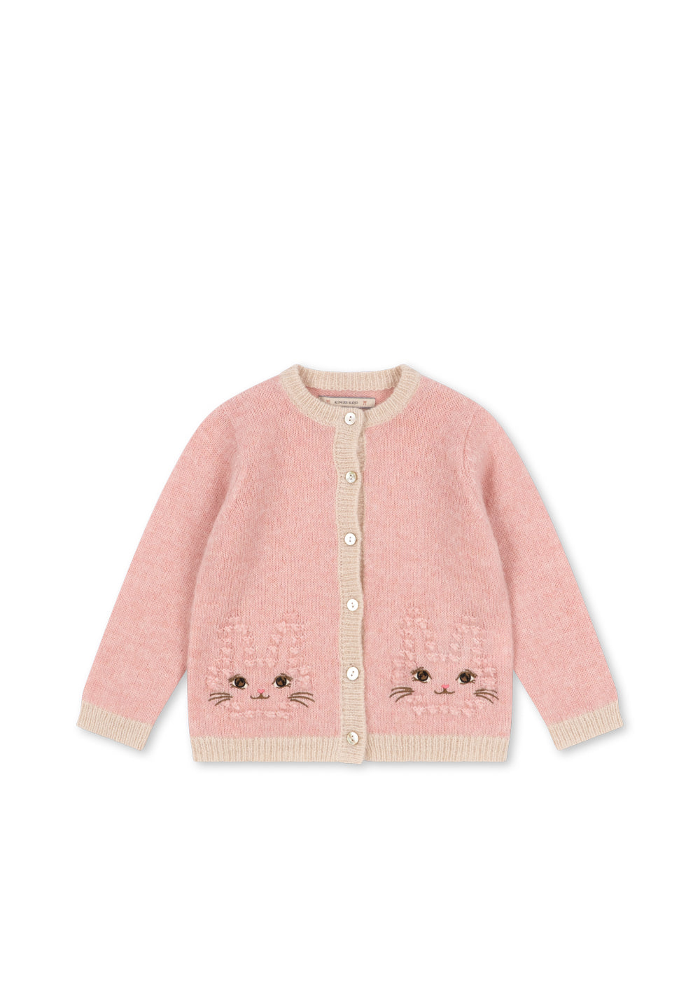 [Konges slojd]Kitty Cardigan - Silver Pink
