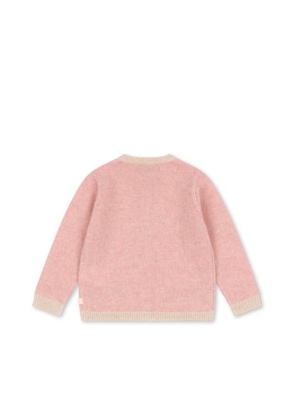 [Konges slojd]Kitty Cardigan - Silver Pink