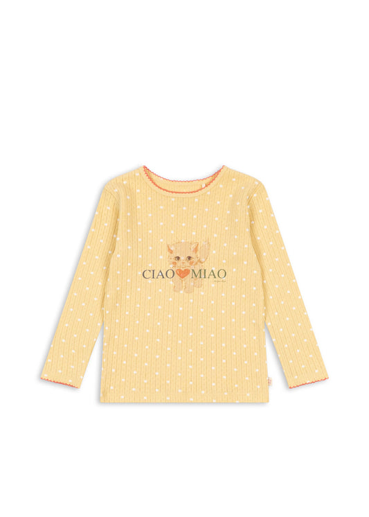 [Konges slojd]Minnie Blose GOTS - Dot Golden