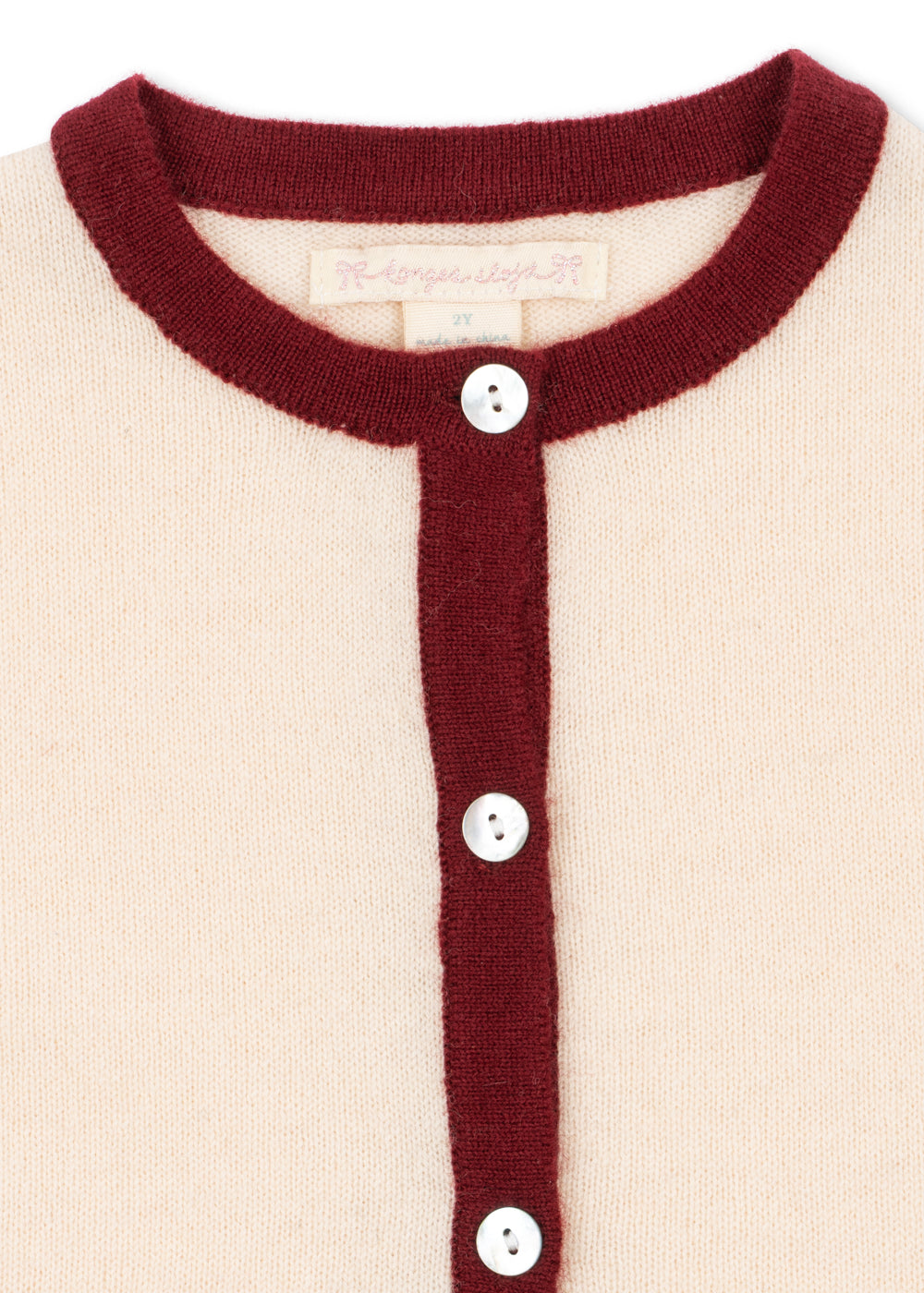 [Konges slojd] Alette Cardigan -Pale Blush