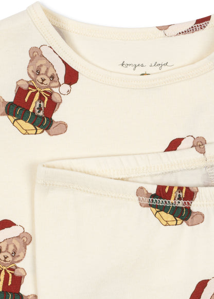 [Konges slojd] Basic Blouse / Pants Set GOTS -Teddy Bear