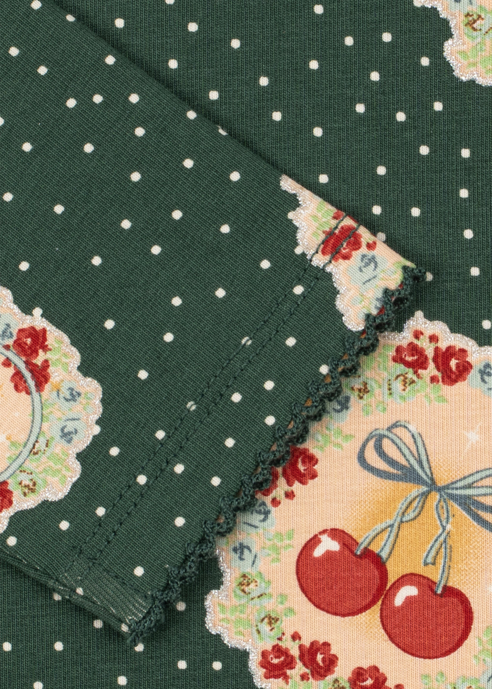 [Konges slojd] Basic Blouse / Pants Set GOTS - Deer Dairy Green