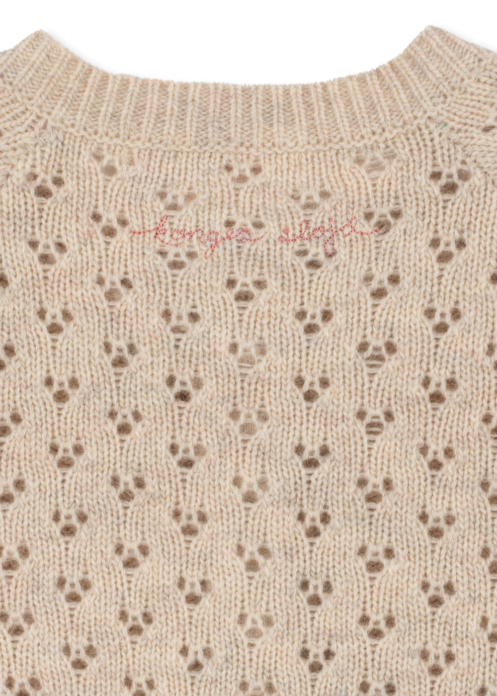 [Konges slojd]Belle Cardigan - Cream And Tulips