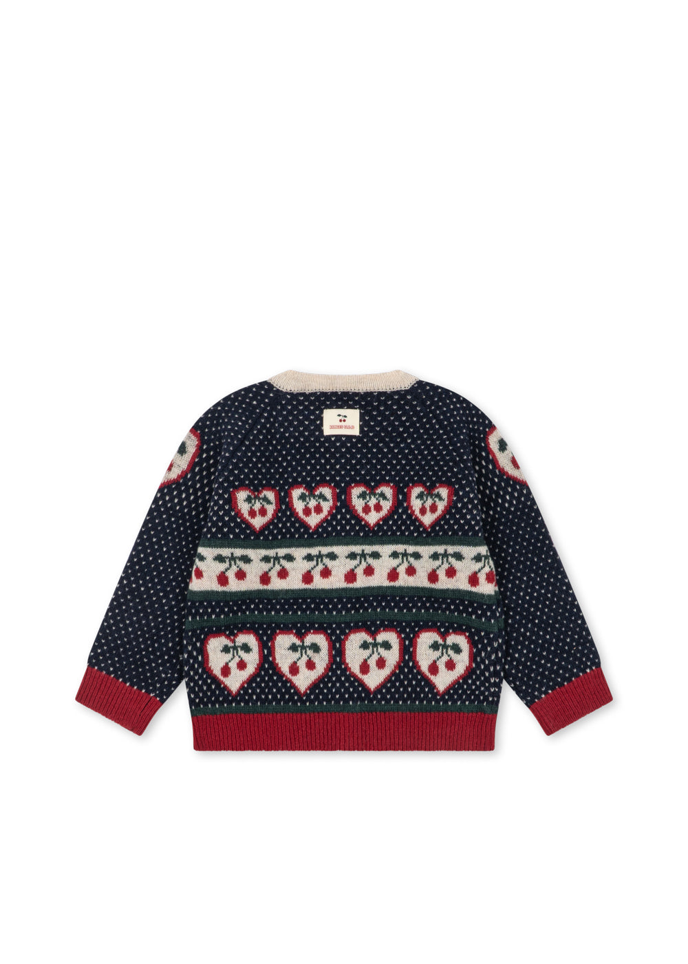[Konges slojd] Belou Cardigan-Cherry