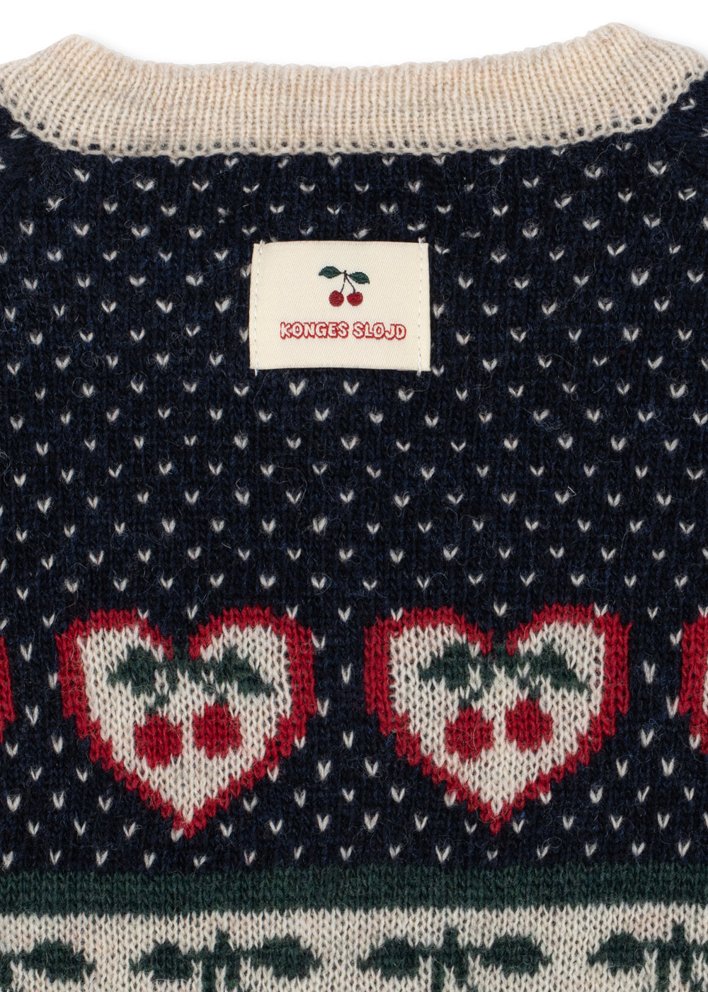 [Konges slojd] Belou Cardigan-Cherry