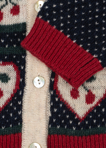 [Konges slojd] Belou Cardigan-Cherry