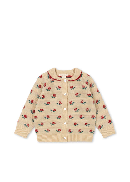 [Konges slojd] Belou Cardigan -Rose Cream