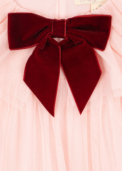 [Konges slojd]Bow Dress - Creole Pink