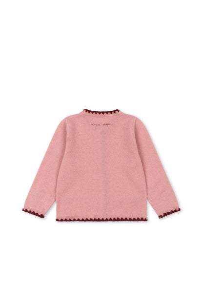 [Konges slojd]Collette Cardigan - Pale Blush