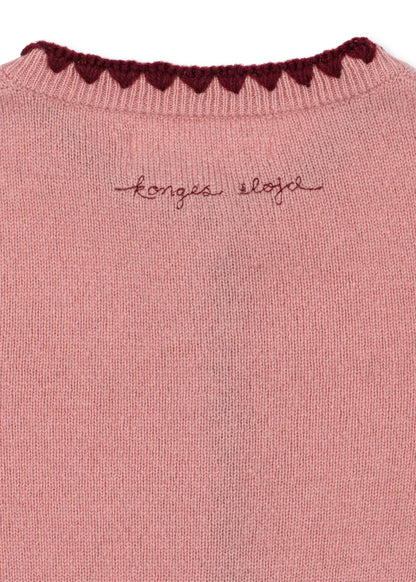 [Konges slojd]Collette Cardigan - Pale Blush