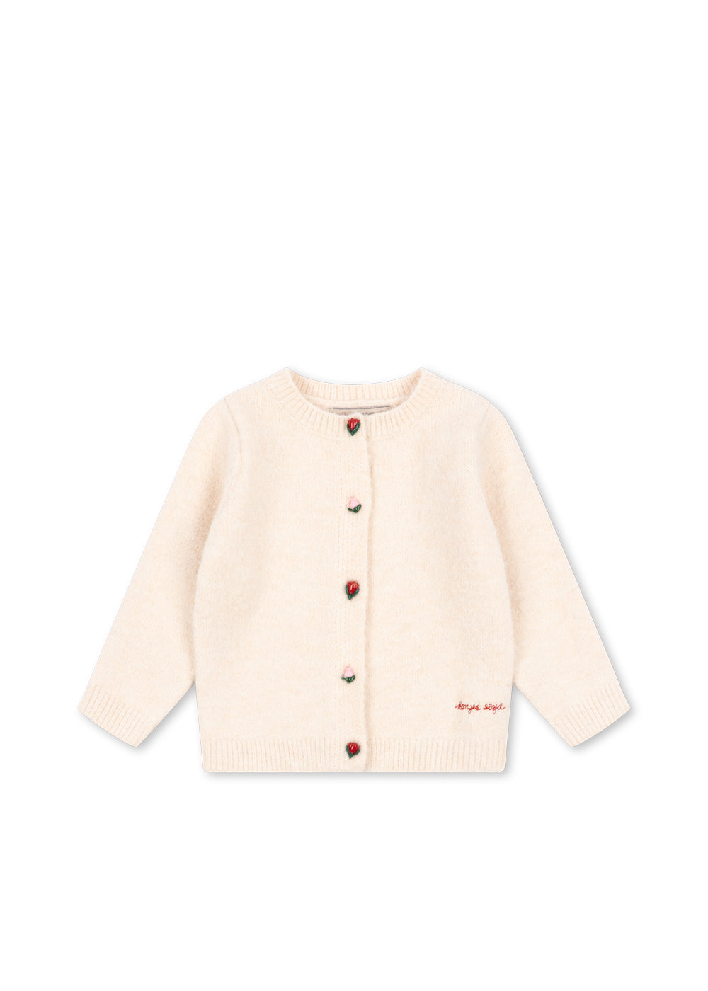 [Konges slojd]Fleuri Cardigan - Buttercream
