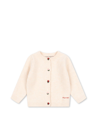 [Konges slojd]Fleuri Cardigan - Buttercream