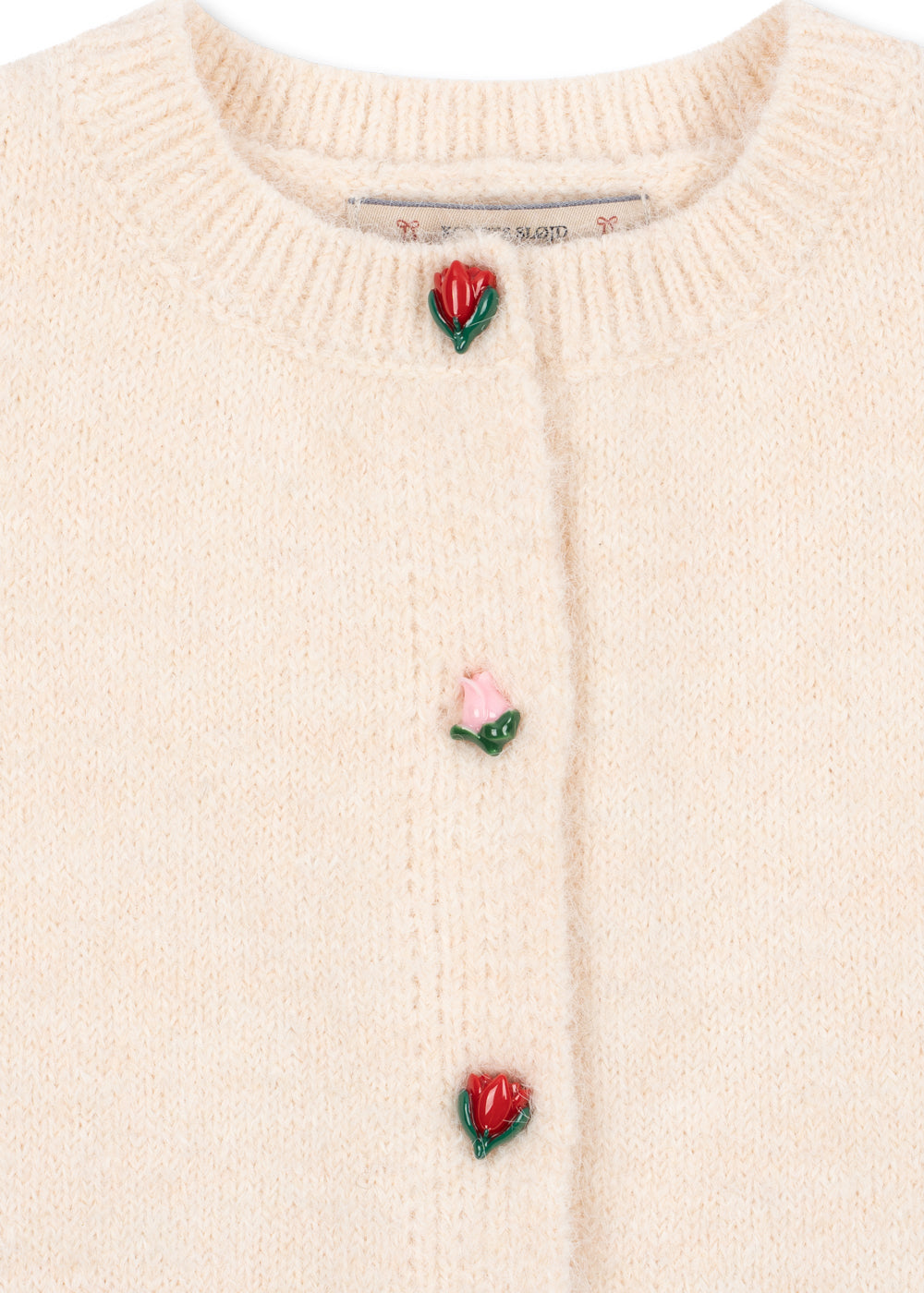 [Konges slojd]Fleuri Cardigan - Buttercream