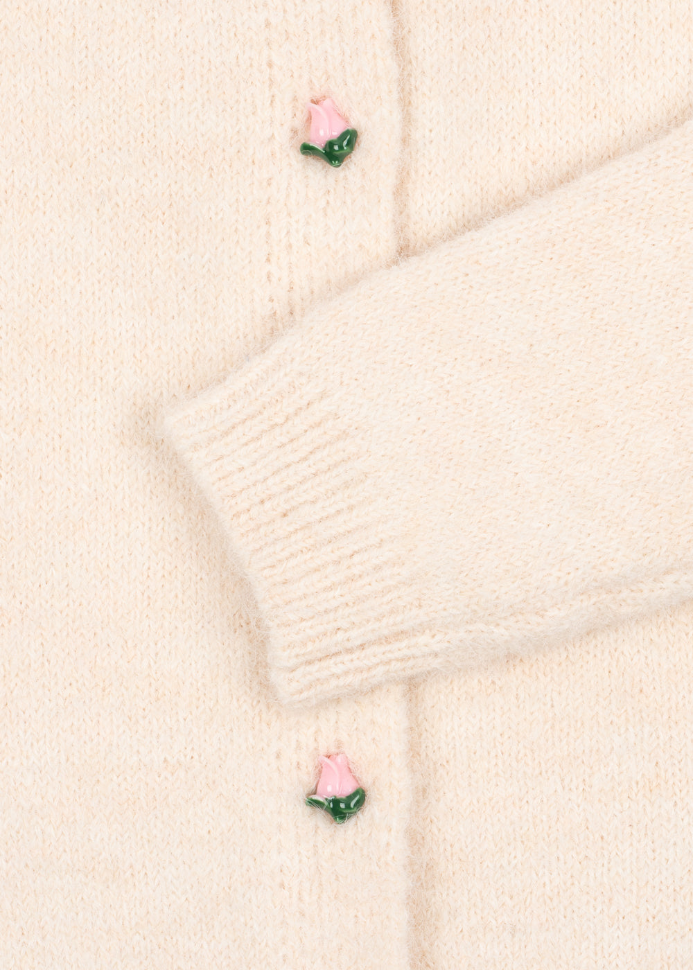 [Konges slojd]Fleuri Cardigan - Buttercream