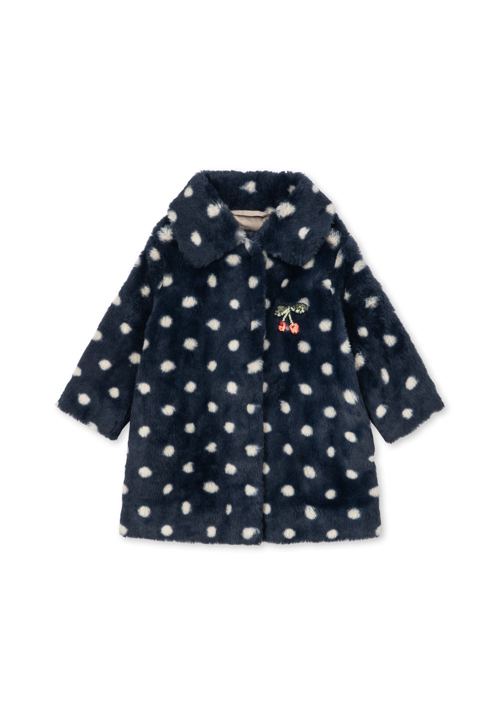 [Konges slojd]Fuzzie Coat GRS - Dont Nuit