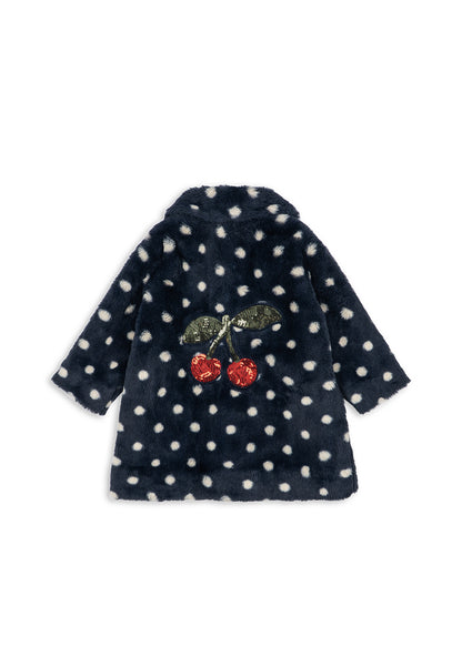 [Konges slojd]Fuzzie Coat GRS - Dont Nuit