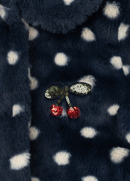 [Konges slojd]Fuzzie Coat GRS - Dont Nuit