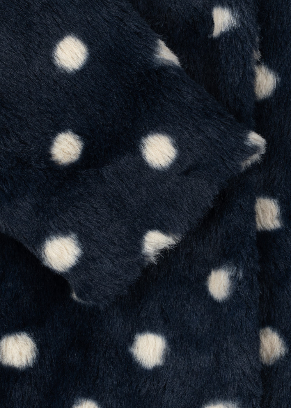 [Konges slojd]Fuzzie Coat GRS - Dont Nuit