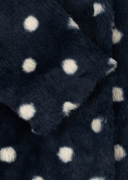 [Konges slojd]Fuzzie Coat GRS - Dont Nuit