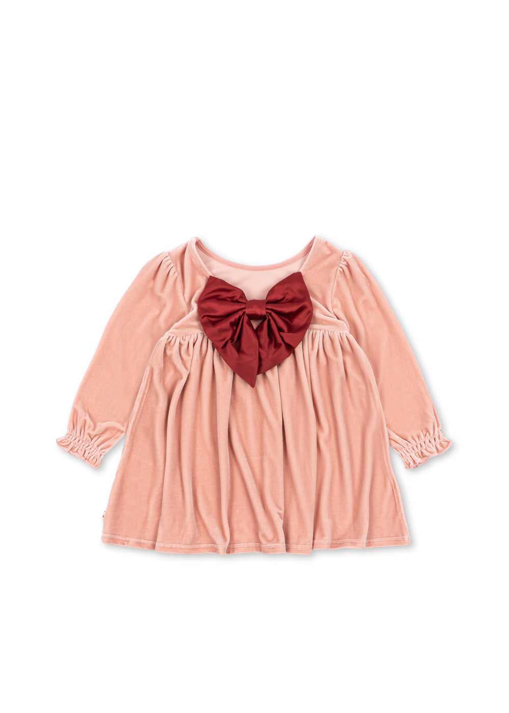 [Konges slojd] Gia Bow Dress GRS - Mellow Rose