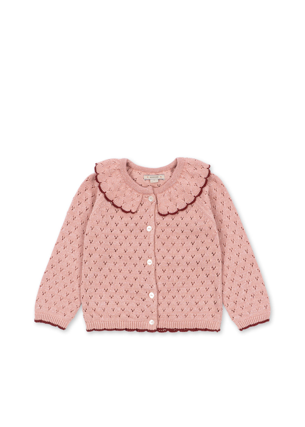 [Konges slojd] Holiday Knit Cardigan - Mellow Rose