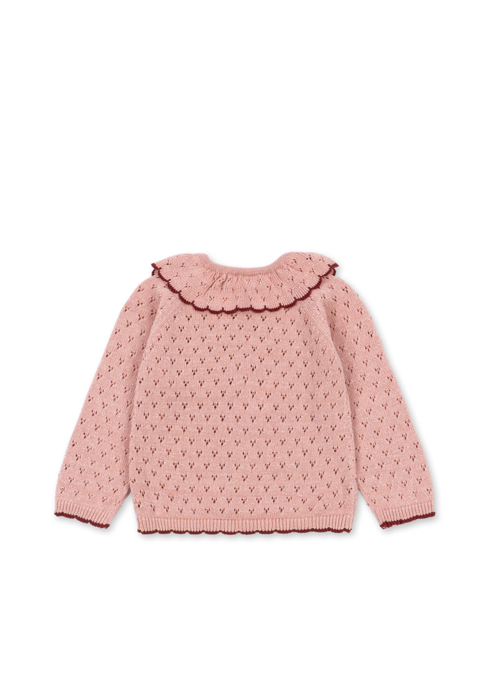 [Konges slojd] Holiday Knit Cardigan - Mellow Rose