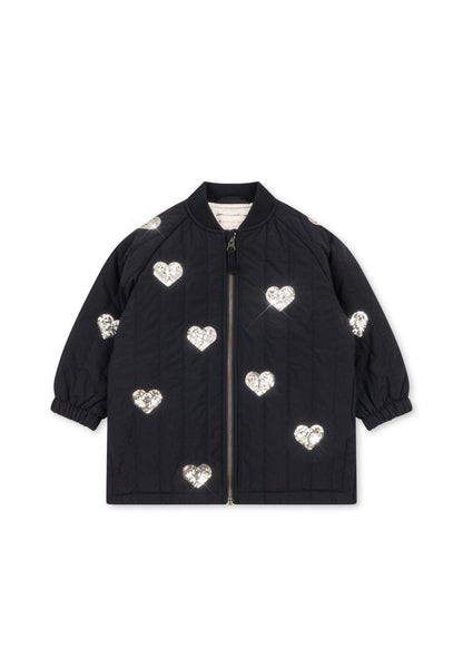 [Konges slojd]Juno Sequin Long Jacket - Black
