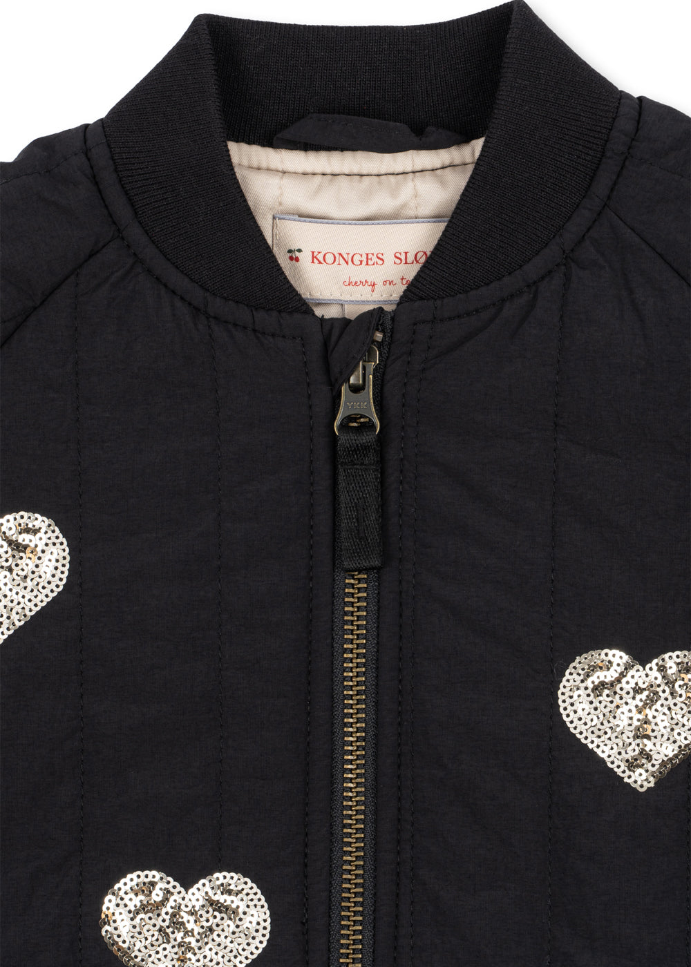 [Konges slojd]Juno Sequin Long Jacket - Black