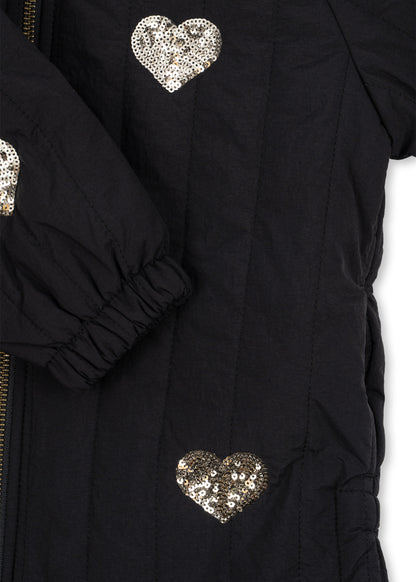 [Konges slojd]Juno Sequin Long Jacket - Black
