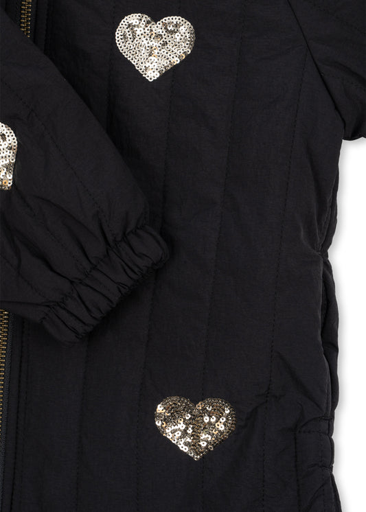[Konges slojd]Juno Sequin Long Jacket - Black