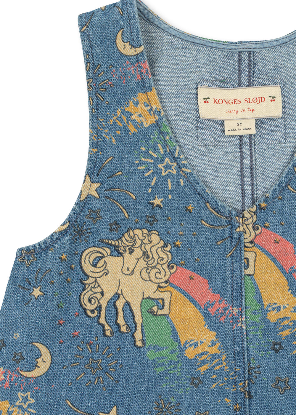 [Konges slojd]Magot Dress GOTS -Born to Sparkle