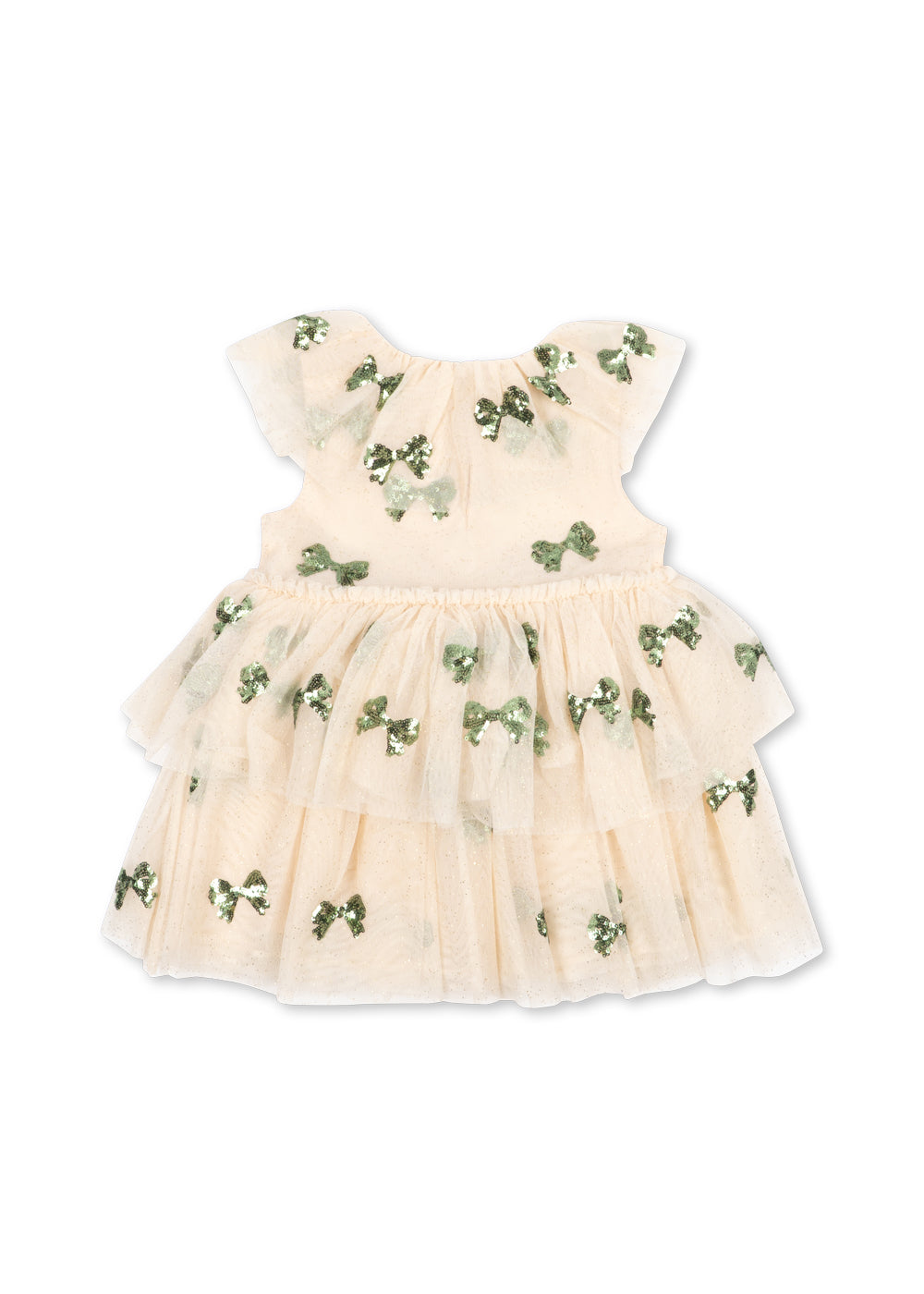 [Konges slojd] Yvonne Frill Dress -Bowie Fir Sequin