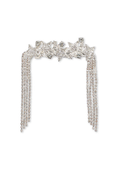 [Konges Slojd]Big Sparkly Star Hair Clip - Silver Mix