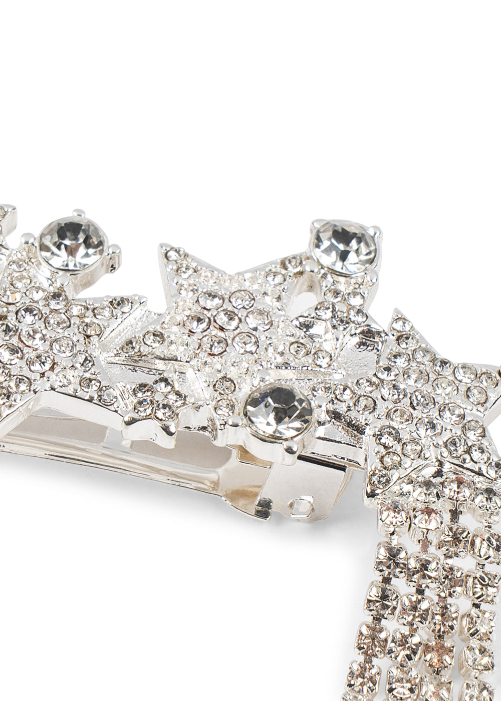 [Konges Slojd]Big Sparkly Star Hair Clip - Silver Mix