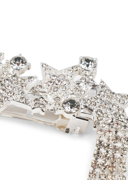 [Konges Slojd]Big Sparkly Star Hair Clip - Silver Mix