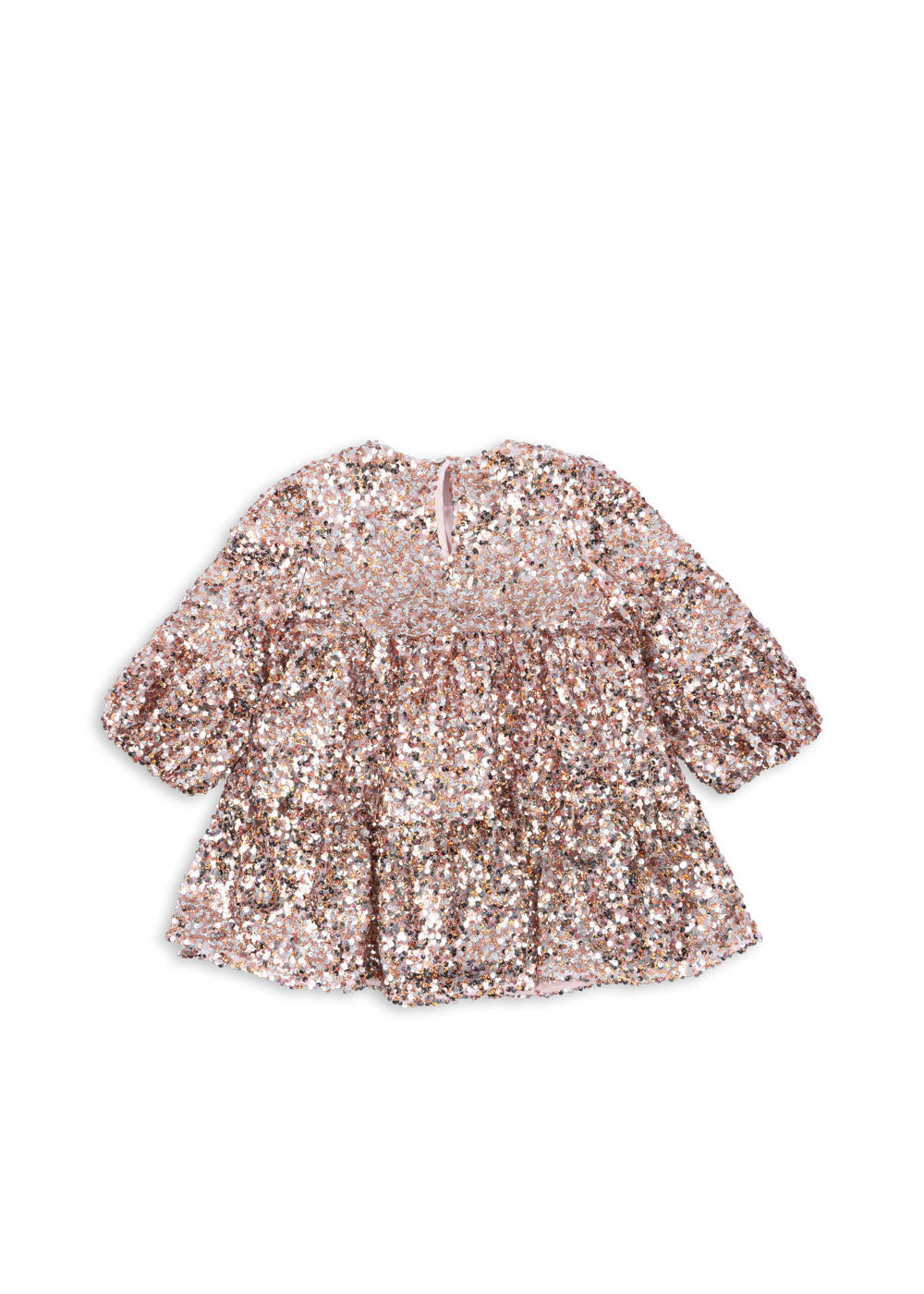 [Konges slojd]Lila Sequins Dress - Grey/Rosa