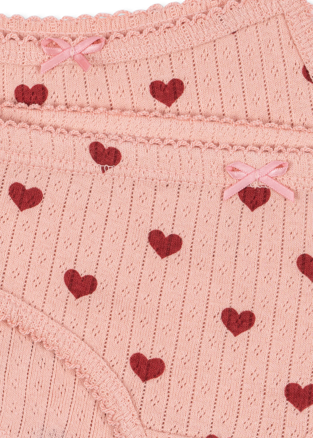 [Konges slojd] Minnie Underwear GOTS - Amour Rouge