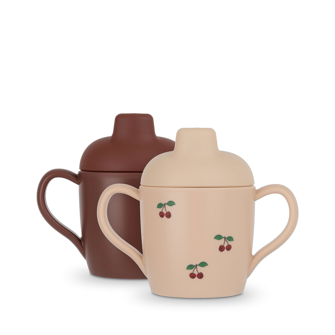 [Konges slojd] 2-pack sippy cup - Cherry