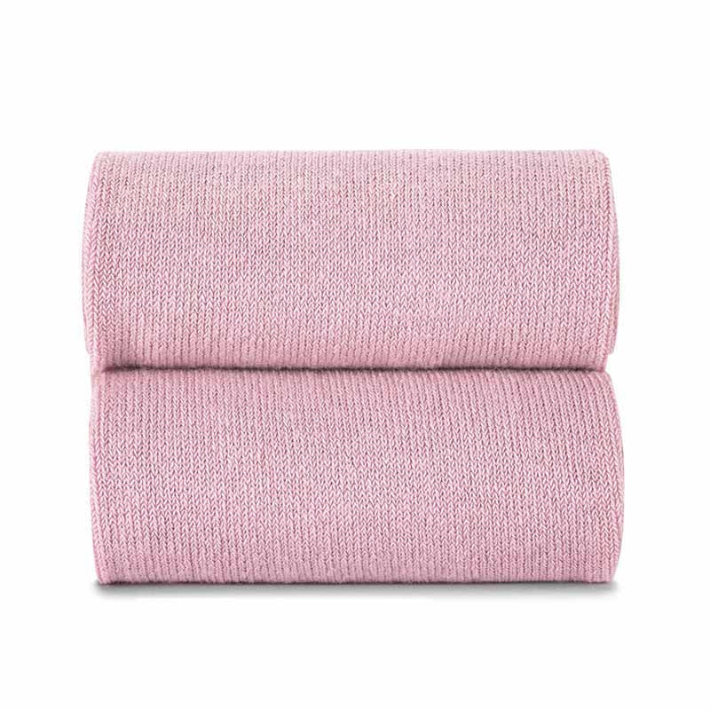 [Condor] Plain Stitch Basic Short Socks - [526 Pale Pink]