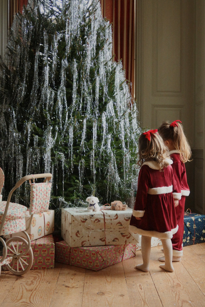 [Konges slojd] Christmas Dress GRS - Red Dahlia