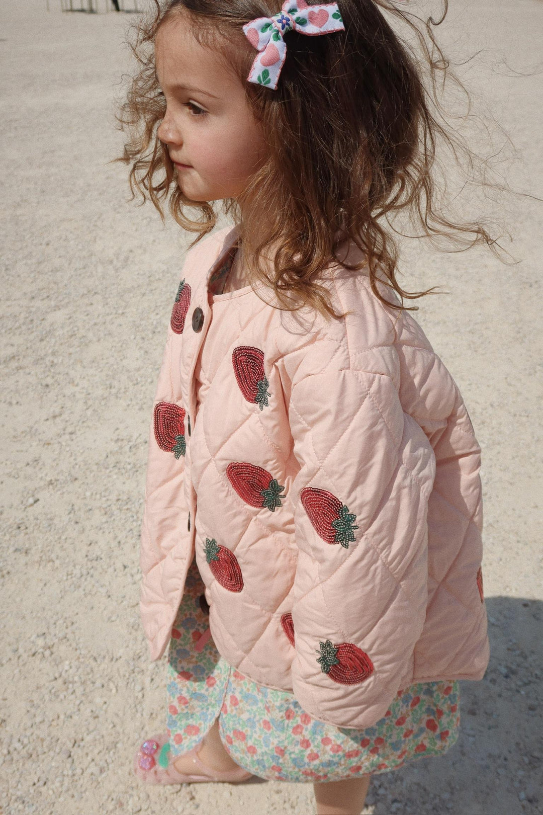 [Konges slojd] Flora Jacket - Strawberry