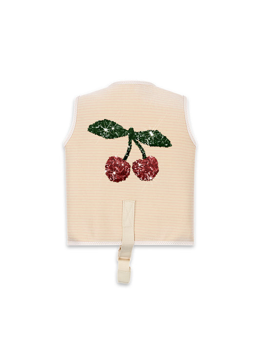 [Konges slojd] Cherry Swim Vest - Rose Stripe