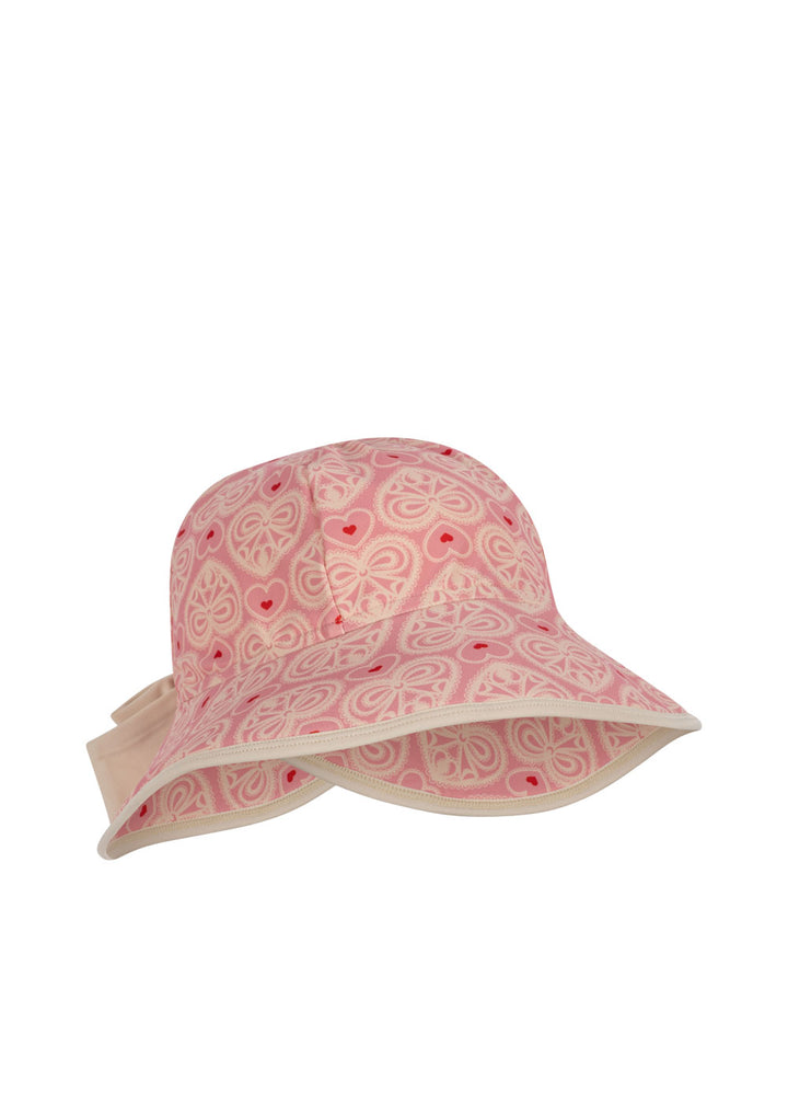 [Konges slojd] Edith Swim Hat GRS - Lacy Pink