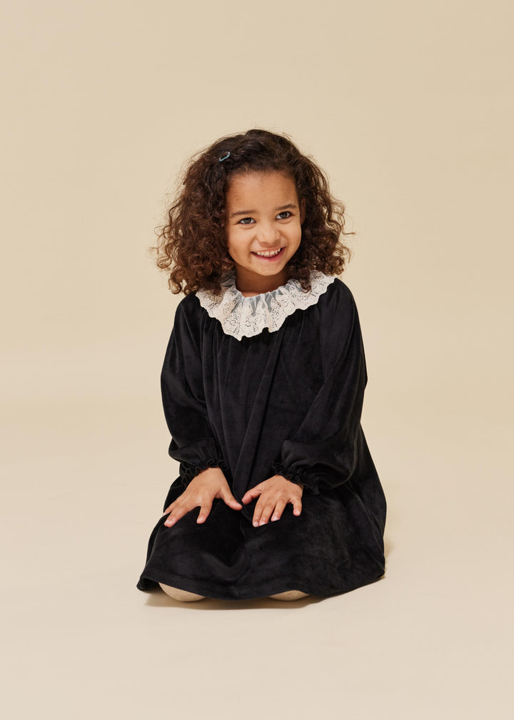 [Konges slojd] Venola Dress GRS - Black